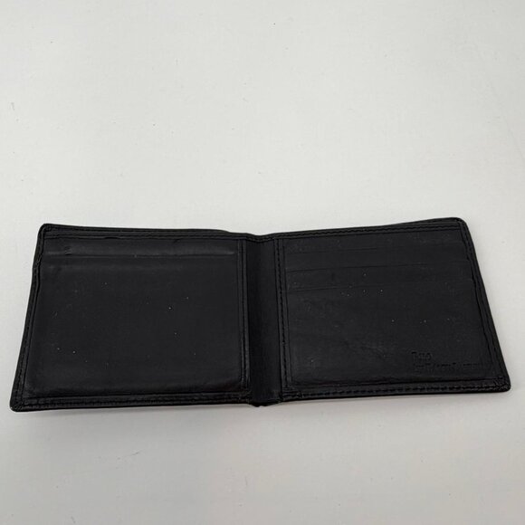 Polo Ralph Lauren Men’s Black Leather Bifold Wallet Classic Logo - Picture 2 of 3